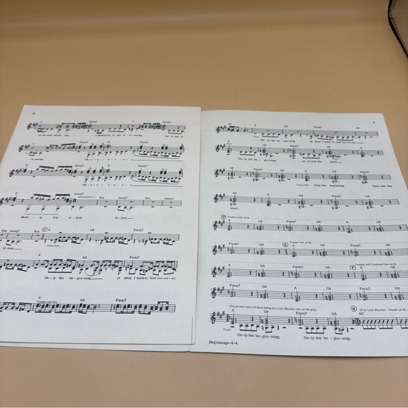 Chicago Beginnings Sheet Music Piano Vocal Guitar Vtg 1970 - Picture 7 of 8